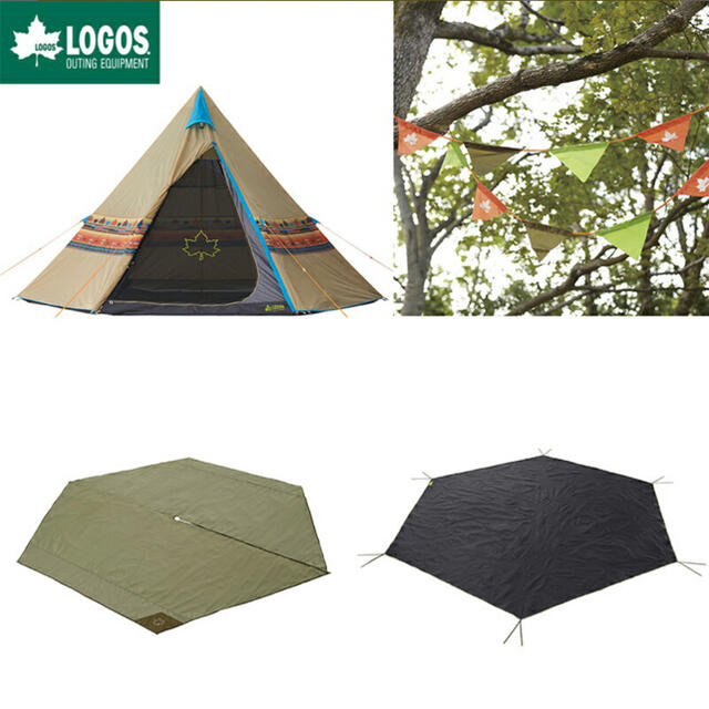 LOGOS ロゴス ティピーテント キャンプ 4人用 Tepee ナバホ400