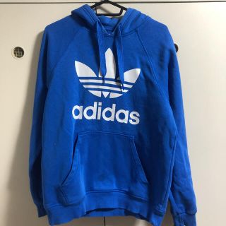 アディダス(adidas)のadidas originals アディダス オリジナルス ブルー パーカー (パーカー)