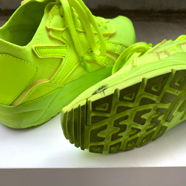 Reebok スニーカー VOLTON yellow 24cm 2