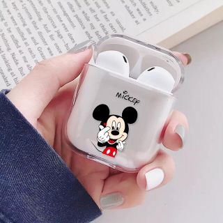 アップル(Apple)のairpods エアポッズ ケース ミッキー(その他)