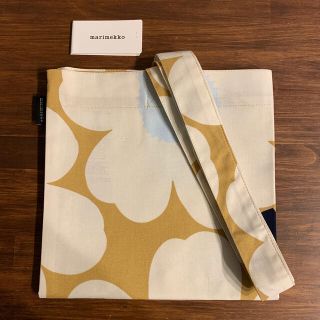 マリメッコ(marimekko)の訳あり品！マリメッコ　トートバッグ　人気カラー　ウニッコ　ベージュ　新品未使用(トートバッグ)