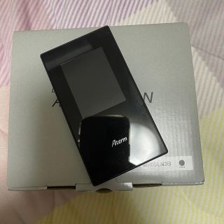 エヌイーシー(NEC)のNEC Aterm MR05LN 3B モバイルルーター　美品(PC周辺機器)