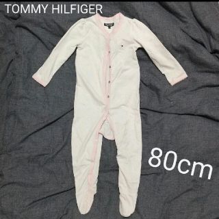 トミーヒルフィガー(TOMMY HILFIGER)のASK様専用 TOMMYHILFIGER 足先付ボディオールロンパース 80cm(ロンパース)