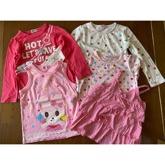 HOT BISCUITS(ホットビスケッツ)のHOT BISCUITS トップス5点セット キッズ/ベビー/マタニティのキッズ服男の子用(90cm~)(Tシャツ/カットソー)の商品写真