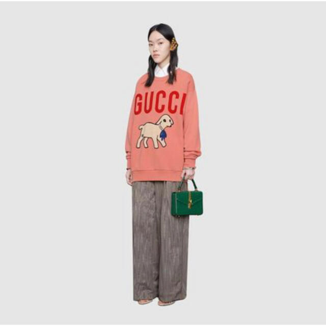 Gucci - GUCCI スウェット S ストーン付き ピンクの通販 by Purin's