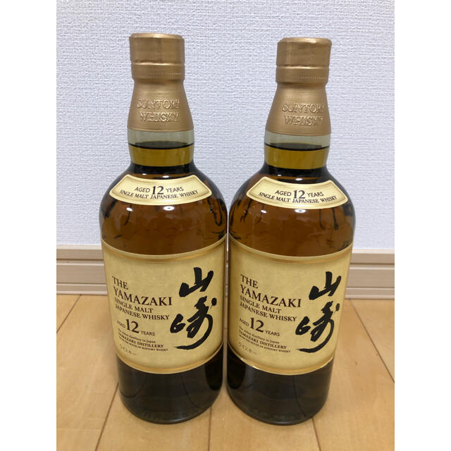 新品未開栓 サントリー 山崎 12年 700ml ２本セット-