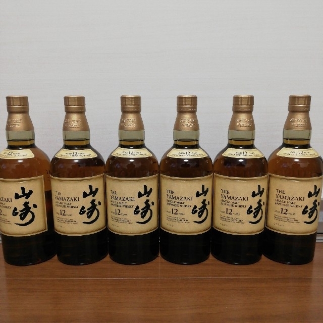 激安人気新品 サントリー サントリー 山崎 12年 700ml 6本セット 新品