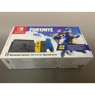 ニンテンドウ(任天堂)の新品 Nintendo Switch Fortnite セット 本体 コードなし(家庭用ゲーム機本体)