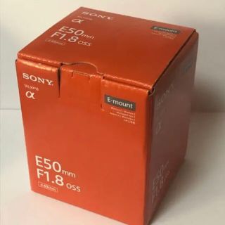 ソニー(SONY)のSONY E50F1.8OSS(B)(レンズ(単焦点))