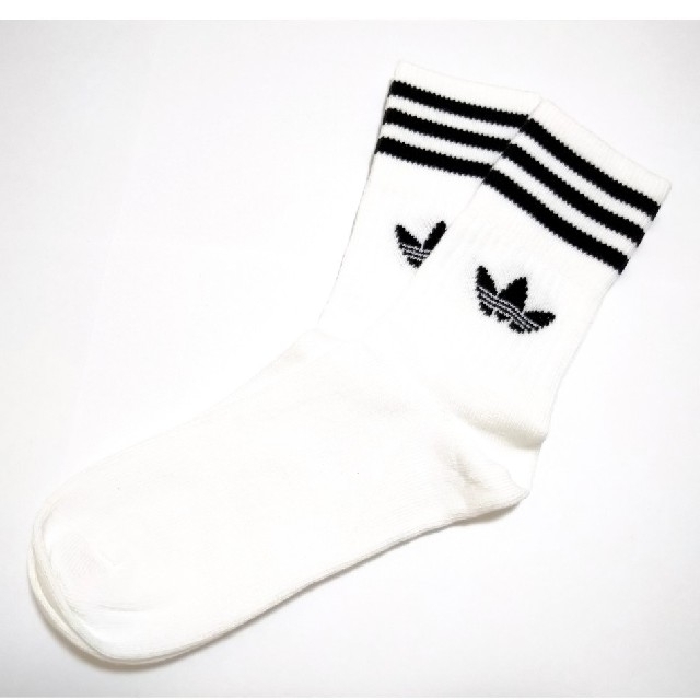 adidas(アディダス)の新品 27〜29cm adidas originals ソックス 黒2白1計3足 メンズのレッグウェア(ソックス)の商品写真