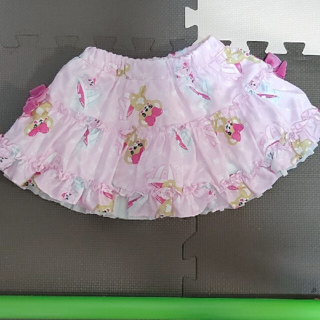 EARTHMAGIC(アースマジック)のアースマジック100ピンク キッズ/ベビー/マタニティのキッズ服女の子用(90cm~)(パンツ/スパッツ)の商品写真