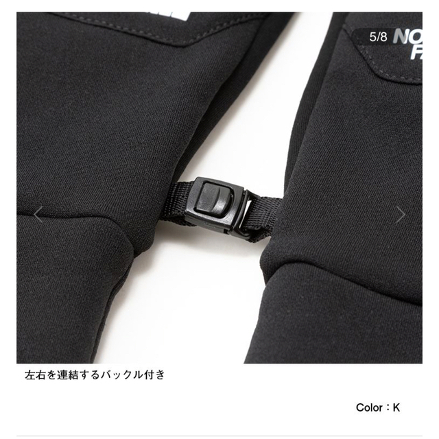 THE NORTH FACE(ザノースフェイス)のTHE NORTH FACE ETIP GLOVE  ブラック  メンズのファッション小物(手袋)の商品写真