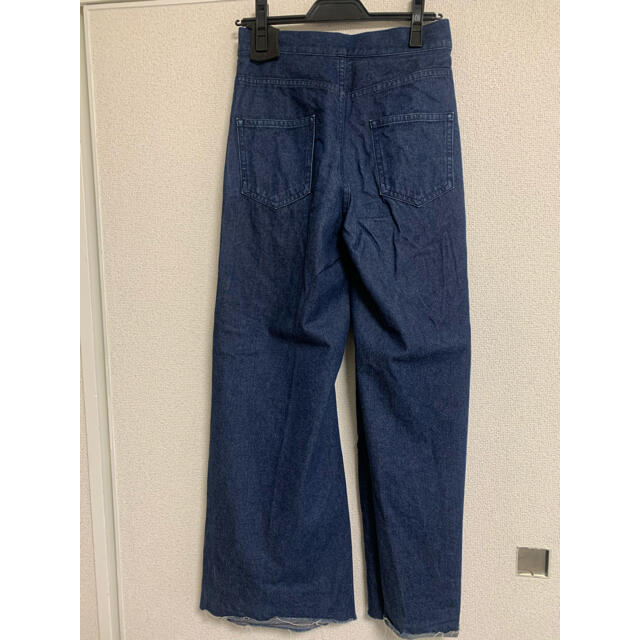 JOHN LAWRENCE SULLIVAN(ジョンローレンスサリバン)のWOMENS RIGID DENIM WIDE PANTS / INDIGO レディースのパンツ(デニム/ジーンズ)の商品写真