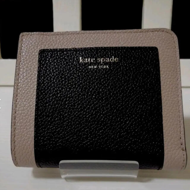 【kate spade new york】新品　二つ折り財布　バイカラー