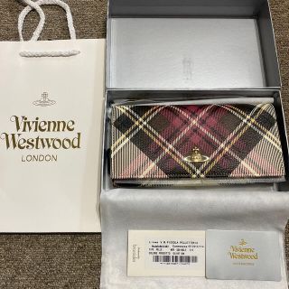 ヴィヴィアンウエストウッド(Vivienne Westwood)の正規品 Vivienne Westwood 長財布 チェック柄(長財布)