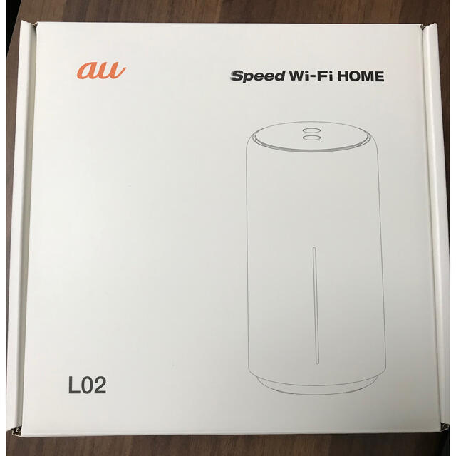 【新品未使用】au Speed Wi-Fi HOME L02 ホワイト 制限○