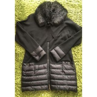 モンクレール(MONCLER)の１２月お値下げ！モンクレール ファー付きブルゾン！sizeＳ(ダウンジャケット)