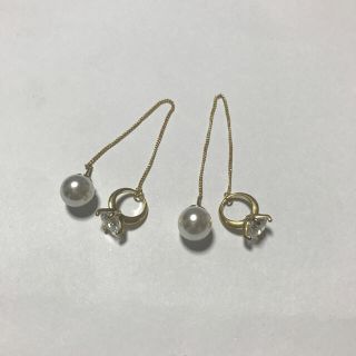 パサージュミニョン(passage mignon)のチェーンピアス(ピアス)