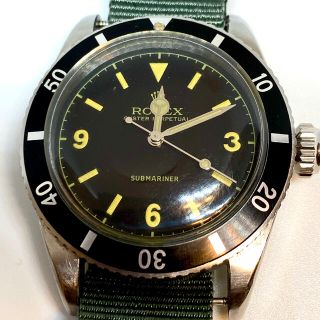 TUDOR ROLEXカスタム サブマリーナ NATO実物ナイロンベルト 美品