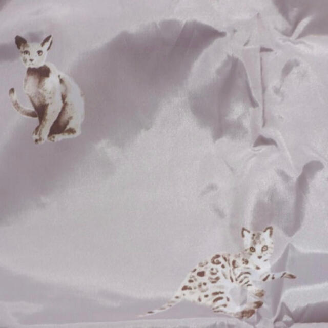 gelato pique(ジェラートピケ)の新品未使用 ジェラートピケ エコバッグ アイボリー ネコ ねこ 猫 レディースのバッグ(エコバッグ)の商品写真