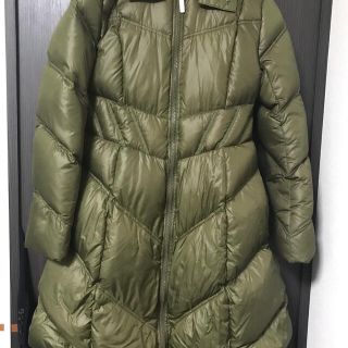 タトラス(TATRAS)のTATRAS ダウンコート ナイロン ラクーンファー カーキ 中古 タトラス(ダウンコート)