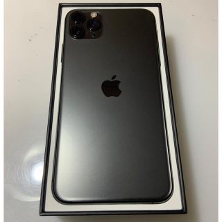 アップル(Apple)の美品！iPhone 11 Pro Max 256 simフリー　スペースグレー(スマートフォン本体)