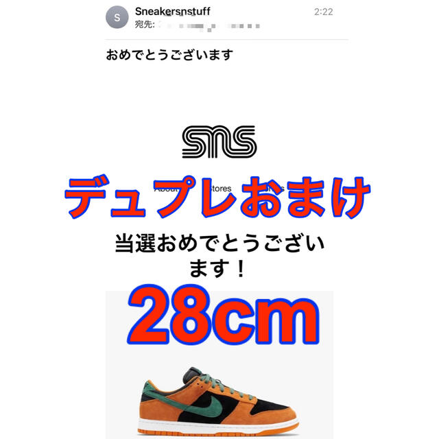 NIKE DUNK LOW SP  CERAMIC ダンク　セラミック