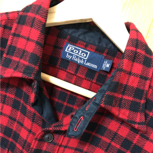 POLO RALPH LAUREN(ポロラルフローレン)の【かず様専用】ラルフローレン チェックシャツ ネルシャツ メンズのトップス(シャツ)の商品写真