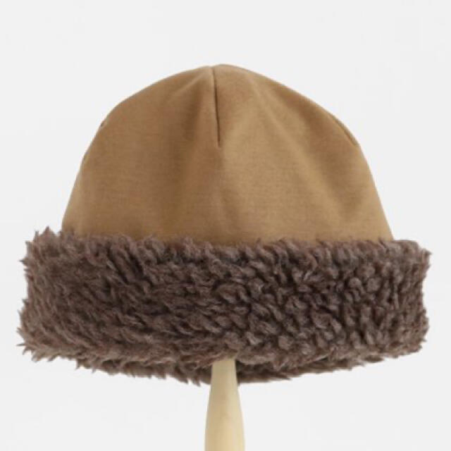 nest Robe(ネストローブ)のmature ha. ボアキャップ レディースの帽子(ニット帽/ビーニー)の商品写真