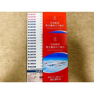 ジャル(ニホンコウクウ)(JAL(日本航空))のJAL 日航 日本航空 株主優待券 20枚 ＋ 優待冊子(その他)