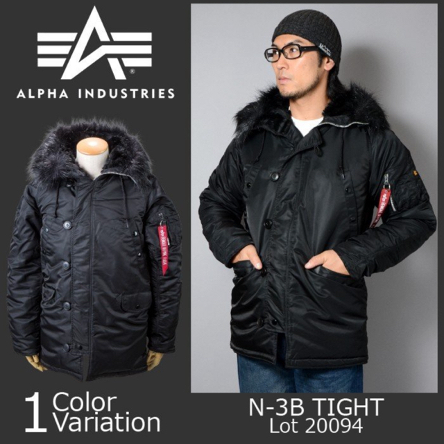 ALPHA INDUSTRIES - Alpha Industries ジャケット N-3B メンズ 