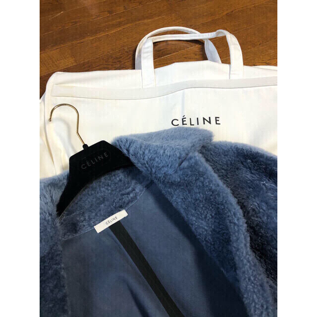 celine(セリーヌ)のCeline セリーヌ　フィービー　ムートンコート　 レディースのジャケット/アウター(ムートンコート)の商品写真