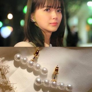 TASAKI - インポートピアス 1点 5連パールピアス/バランスピアス/多部未華子/わたナギの通販｜ラクマ