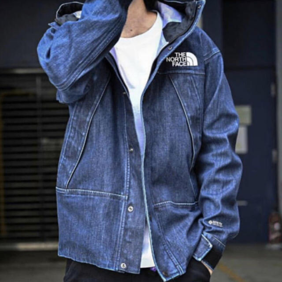 THE NORTH FACE - GTX DENIM MOUNTAIN JACKET XLサイズの通販 by THE NORTH FACE - GTX DENIM MOUNTAIN JACKET XLサイズの通販 by