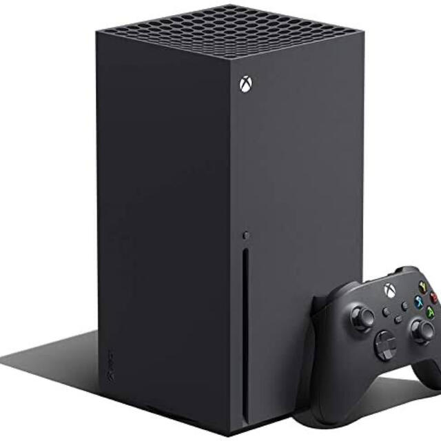 Xbox(エックスボックス)のMicrosoft Xbox Series X RRT-000 エンタメ/ホビーのゲームソフト/ゲーム機本体(家庭用ゲーム機本体)の商品写真