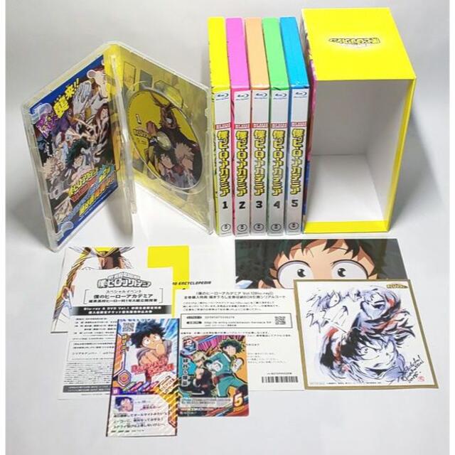 未開封有り・特典付き♪ 僕のヒーローアカデミア  5巻セット Blu-ray