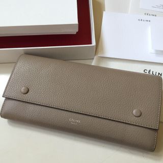 セリーヌ(celine)の長財布ラージフラップマルチファンクション(財布)