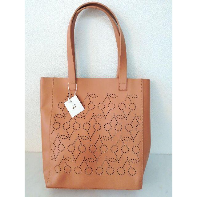 Xmas限定価格!【Bonpoint】新品(小)キャメル♡パンチングトート ...