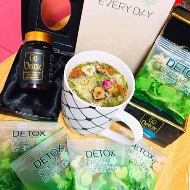 ２セットGO DETOX diet capsule and tea | フリマアプリ ラクマ