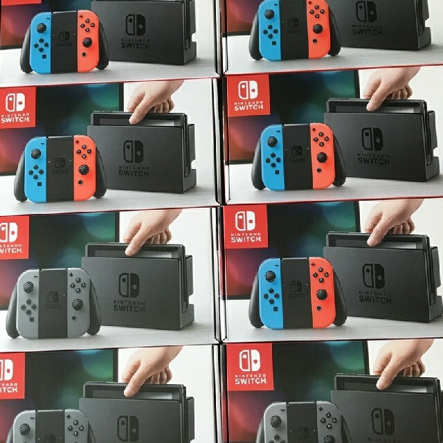 新品未開封 4台 ネオンカラー Switch 本体 任天堂 ニンテンドー