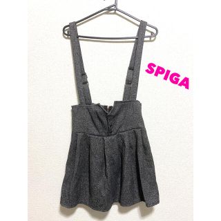 スピーガ(SPIGA)のSPIGA サロペット　スカート　人気色(ミニスカート)