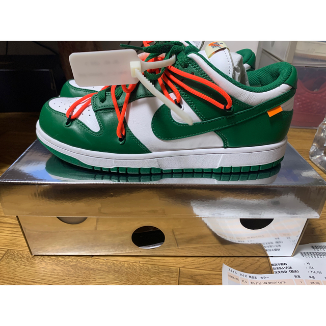 NIKE(ナイキ)のNike Dunk Low Off-White 27.5 メンズの靴/シューズ(スニーカー)の商品写真