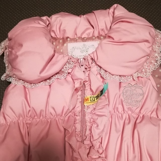 mezzo piano(メゾピアノ)のメゾピアノ  ダウンベスト  120 キッズ/ベビー/マタニティのキッズ服女の子用(90cm~)(ジャケット/上着)の商品写真