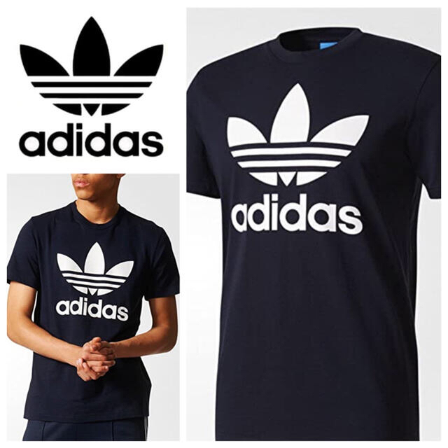 adidas(アディダス)の【新品タグ付】adidas メンズTシャツ 三つ葉 メンズのトップス(Tシャツ/カットソー(半袖/袖なし))の商品写真