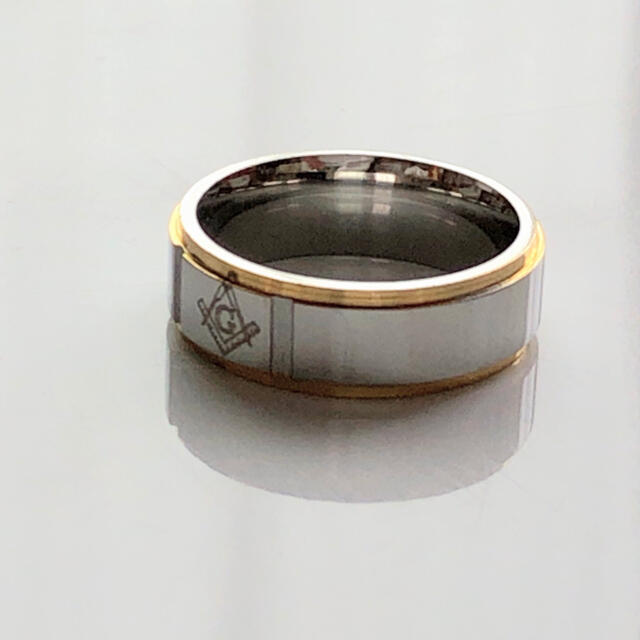 フリーメイソン 指輪（リング）5.5号 メンズのアクセサリー(リング(指輪))の商品写真
