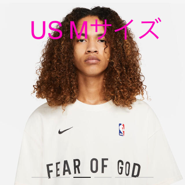 NIKE Fear of God ウォームアップTシャツ　Mのサムネイル