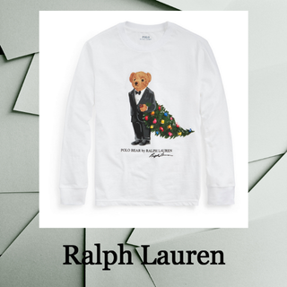 ラルフローレン(Ralph Lauren)の★SALE☆【Ralph Lauren】ポロシャツ　ベアー　長袖　子供　ツリー　(Tシャツ/カットソー)