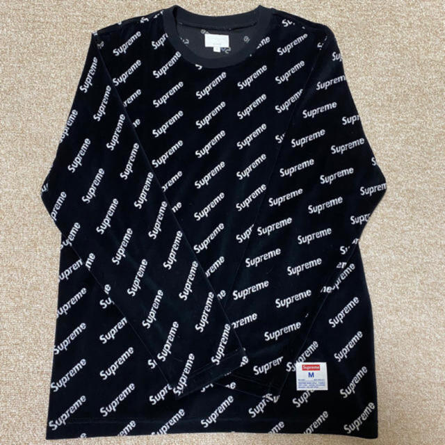 17FW Supreme supreme diagonal logoTシャツ/カットソー(七分/長袖)