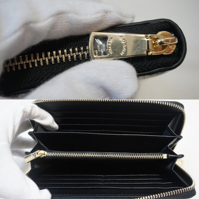 COACH(コーチ)のCOACH 長財布　ブラック、ホワイト レディースのファッション小物(財布)の商品写真