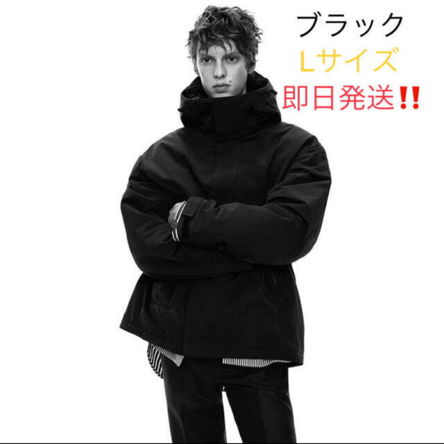 Jil Sander(ジルサンダー)のユニクロ　プラスジェイ　ジルサンダー　ハイブリッドダウンオーバーサイズパーカ メンズのジャケット/アウター(ダウンジャケット)の商品写真